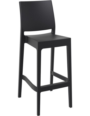 MAYA 75 Bar Stool | Black