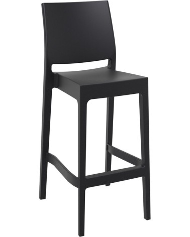 MAYA 75 Bar Stool | Black