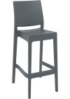 MAYA 75 Bar Stool | Dark Grey