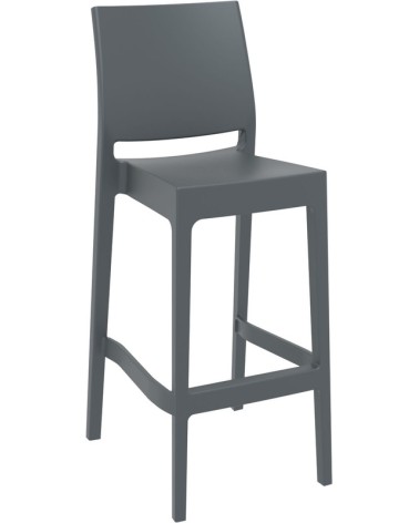 MAYA 75 Bar Stool | Dark Grey
