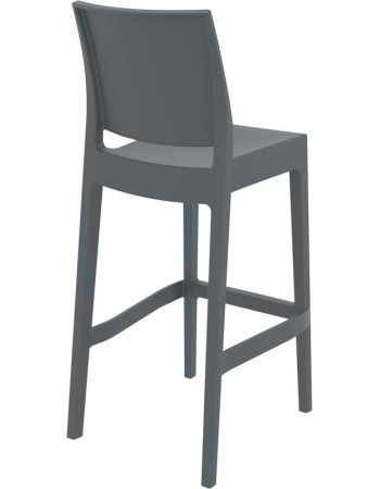 MAYA 75 Bar Stool | Dark Grey