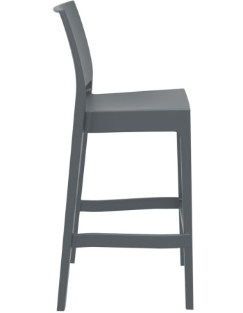 MAYA 75 Bar Stool | Dark Grey