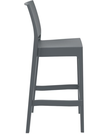 MAYA 75 Bar Stool | Dark Grey