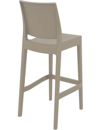 MAYA 75 Bar Stool | Taupe