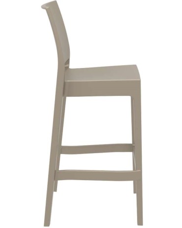 MAYA 75 Bar Stool | Taupe