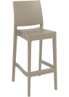 MAYA 75 Bar Stool | Taupe