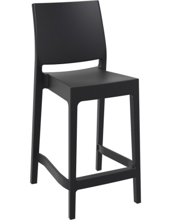 MAYA 65 Counter Stool | Black