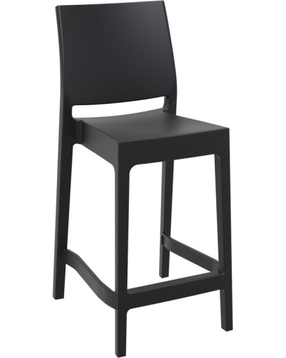 MAYA 65 Counter Stool | Black