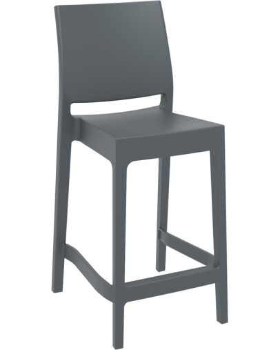 MAYA 65 Counter Stool | Dark Grey