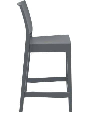 MAYA 65 Counter Stool | Dark Grey