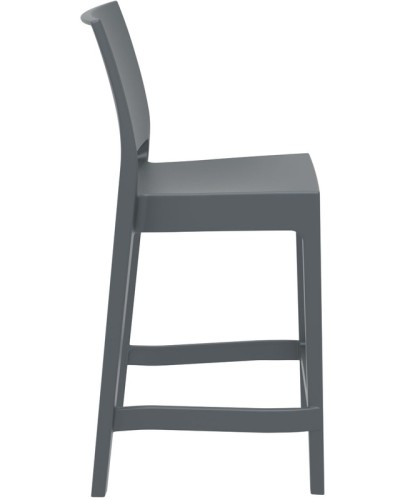 MAYA 65 Counter Stool | Dark Grey