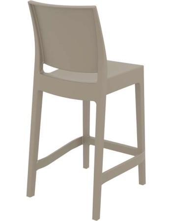 MAYA 65 Counter Stool | Taupe