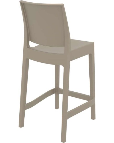 MAYA 65 Counter Stool | Taupe