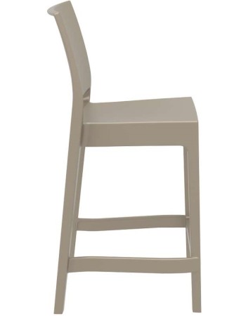 MAYA 65 Counter Stool | Taupe