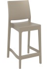 MAYA 65 Counter Stool | Taupe