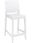 MAYA 65 Counter Stool | White