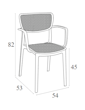 LOFT Armchair | Olive Green