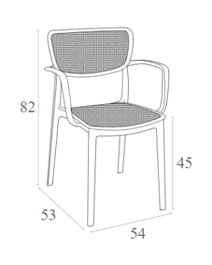 LOFT Armchair | Olive Green