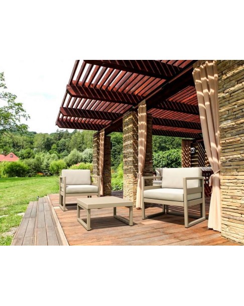 MYKONOS Lounge Chair | Taupe