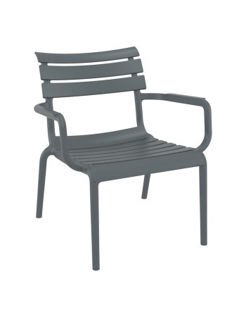 PARIS Lounge Chair | Dark Grey