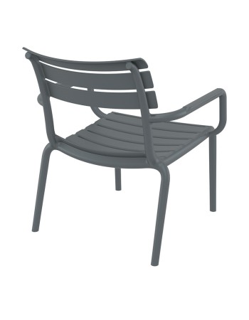 PARIS Lounge Chair | Dark Grey