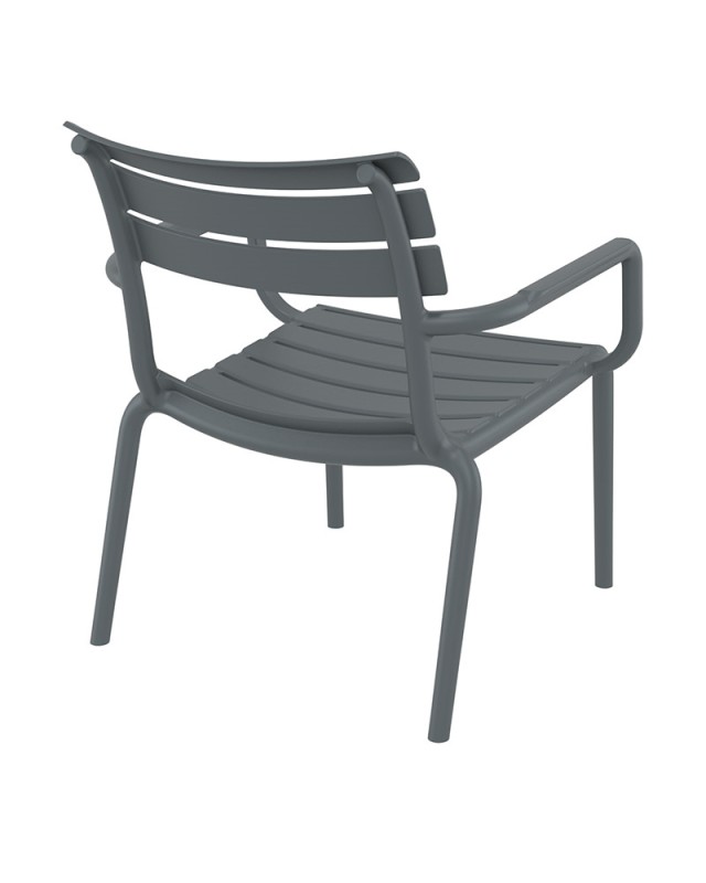 PARIS Lounge Chair | Dark Grey