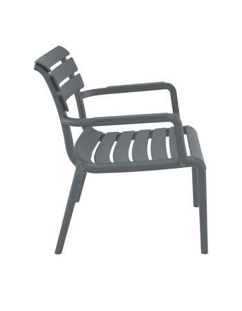 PARIS Lounge Chair | Dark Grey