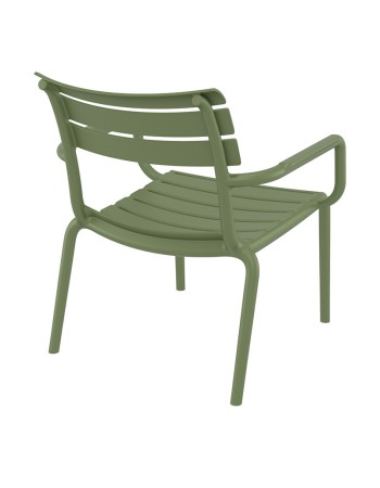 PARIS Lounge Chair | Olive Green