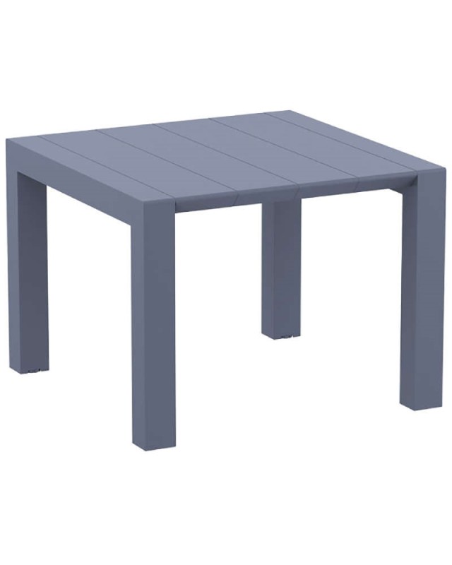 VEGAS S Table100/140x100cm | Dark Grey
