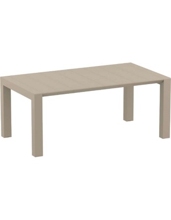 VEGAS M Table 180/220 x100cm | Taupe