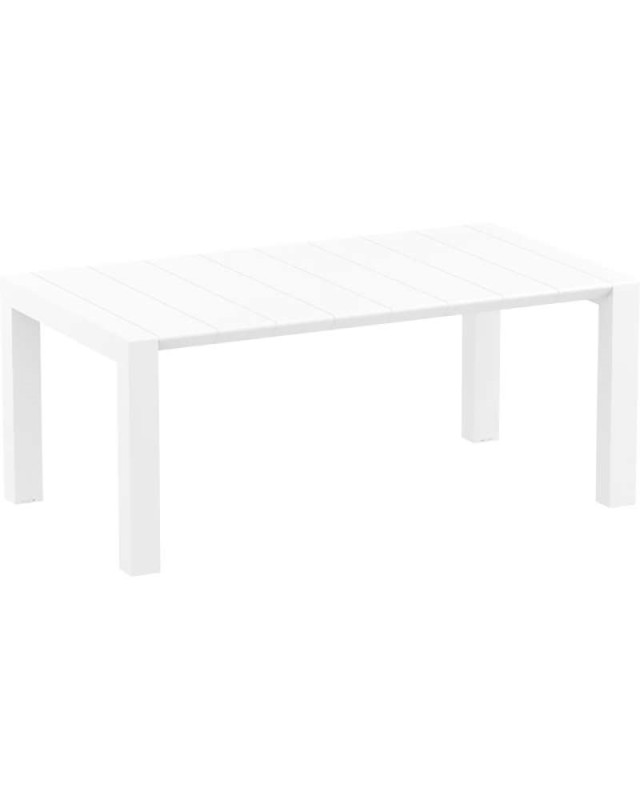 VEGAS M Table 180/220 x100cm | White