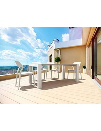 VEGAS M Table 180/220 x100cm | White