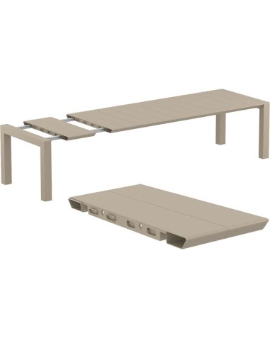 VEGAS XL Table 260/300 x100cm | Taupe