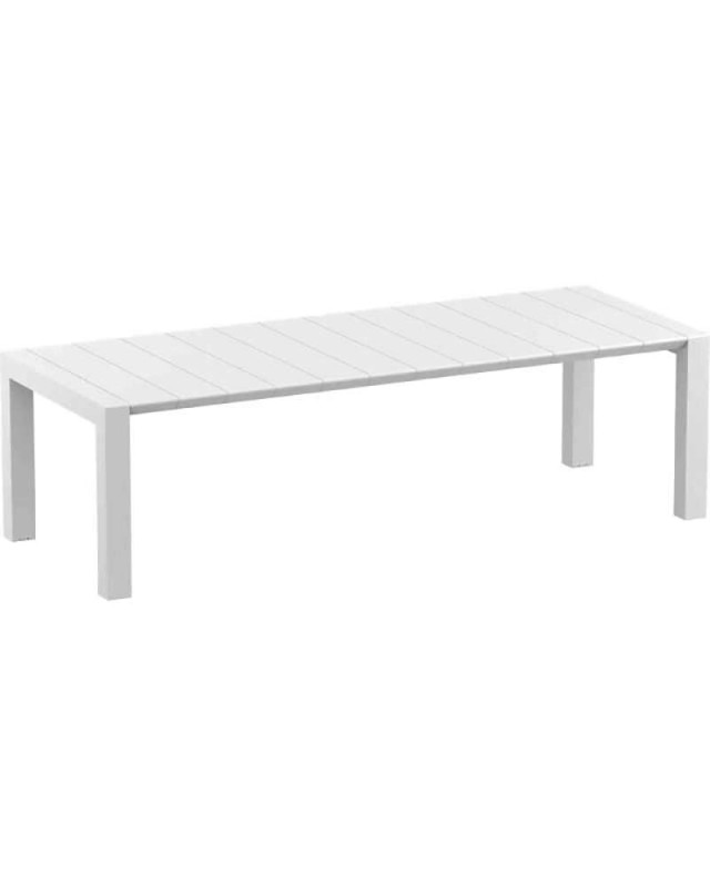 VEGAS XL Table 260/300 x100cm | White