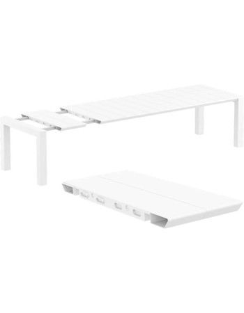 VEGAS XL Table 260/300 x100cm | White