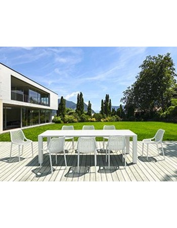VEGAS XL Table 260/300 x100cm | White