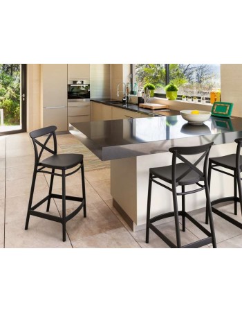CROSS Counter Stool 65 | Black