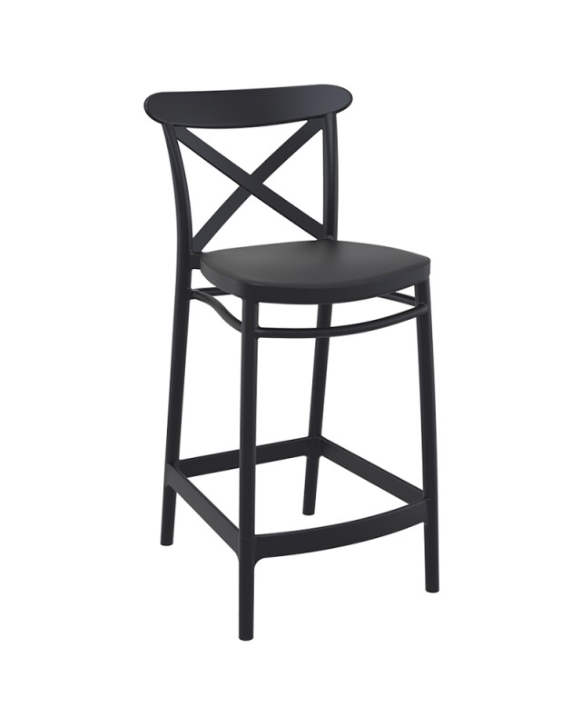 CROSS Counter Stool 65 | Black