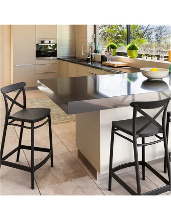 CROSS Counter Stool 65 | Black
