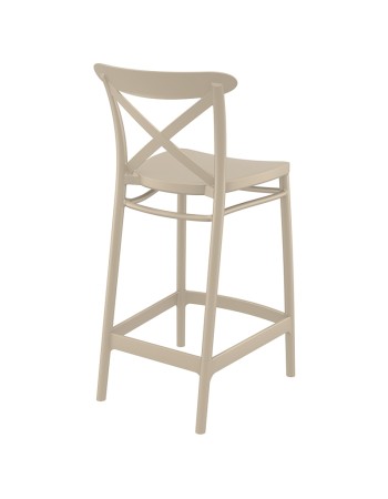 CROSS Counter Stool 65 | Taupe