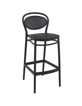 MARCEL Bar Stool 75 | Black