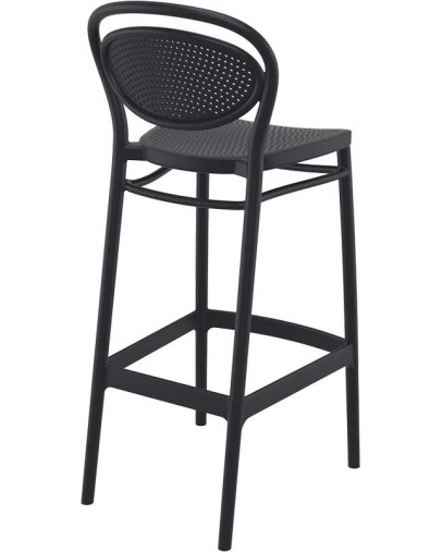 MARCEL Bar Stool 75 | Black