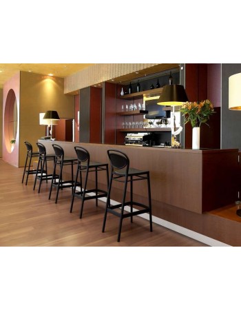 MARCEL Bar Stool 75 | Black