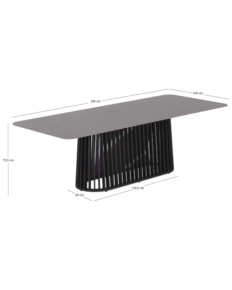 Outdoor Dining Table series Eternity